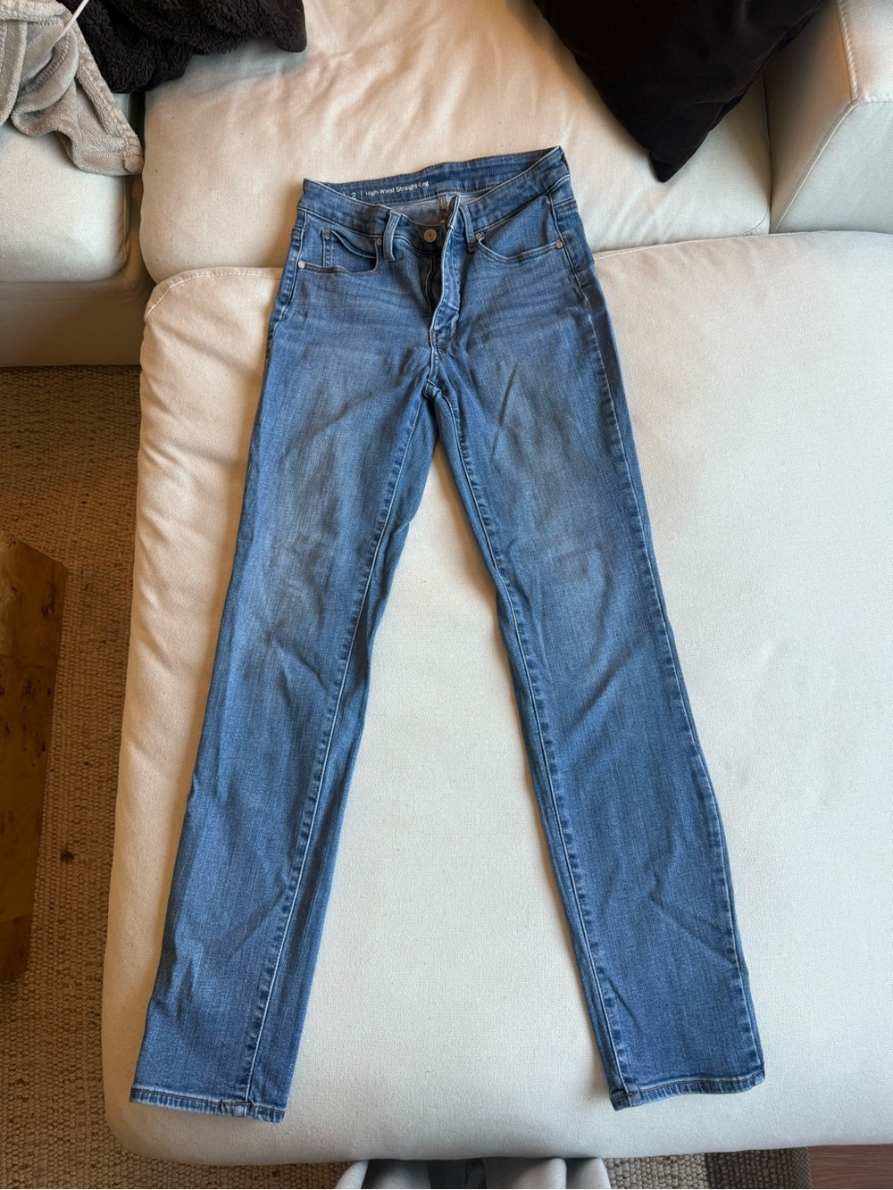 Talbots high waist straight leg Jean